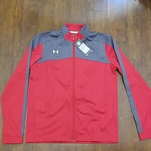 Under Armour UA Futbolista SM Red zip jacket